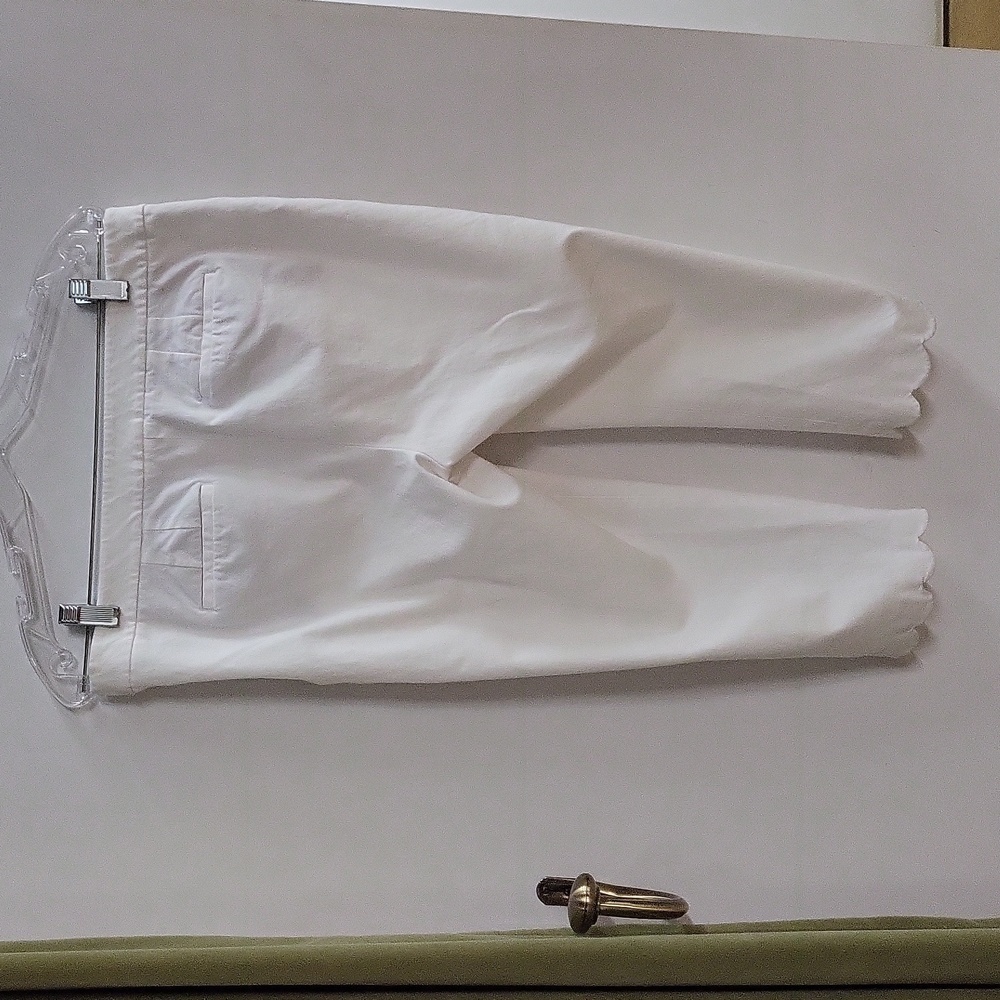 Talbots Chatham Crop White Pants - Picture 4 of 15